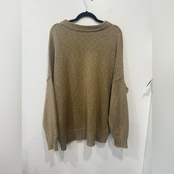 Jenni Kayne Cruise Cocoon Crewneck in size XL Carmel - Picture 5 of 9